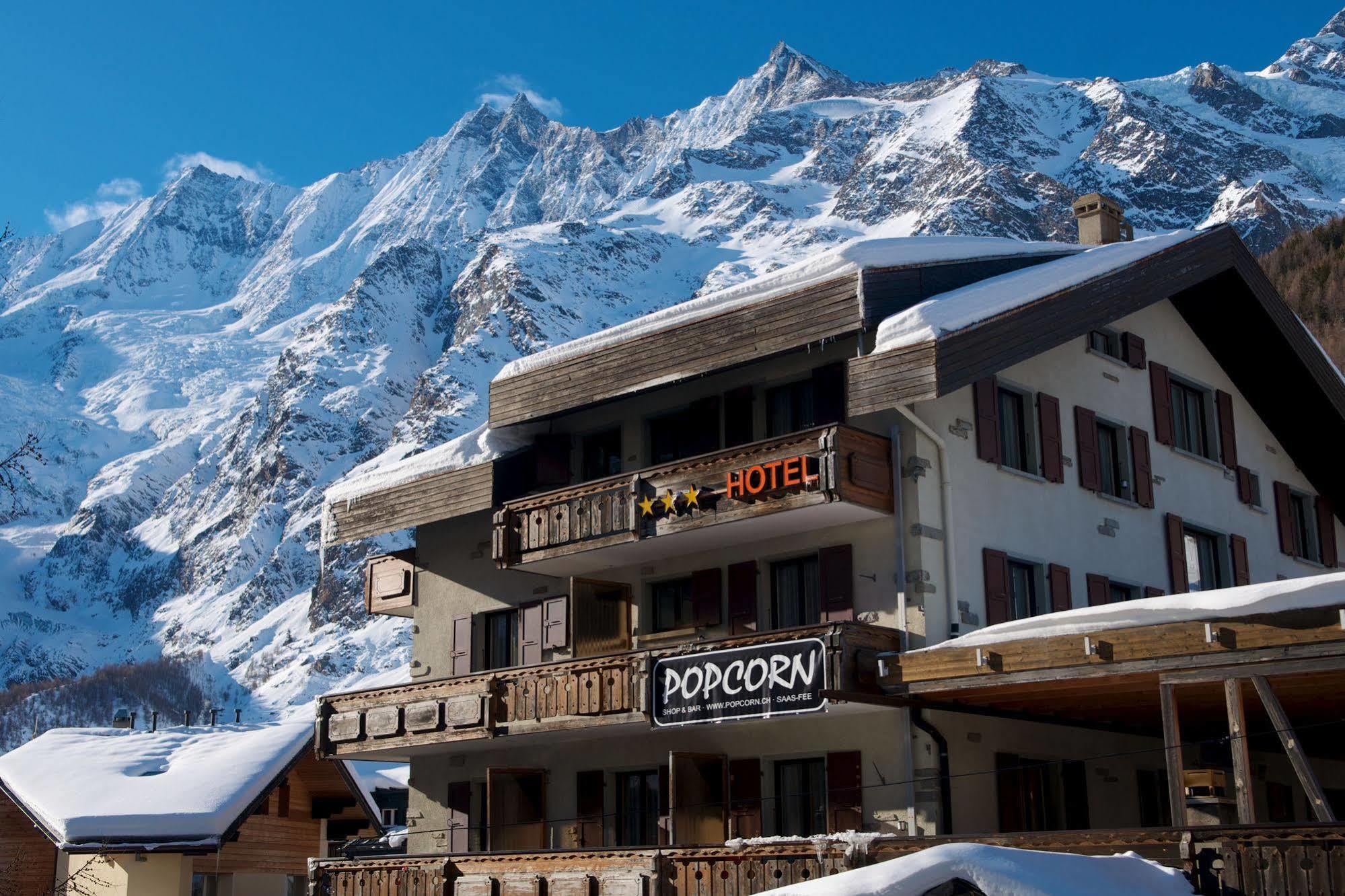 Popcorn! Hotel Saas Fee Exterior foto